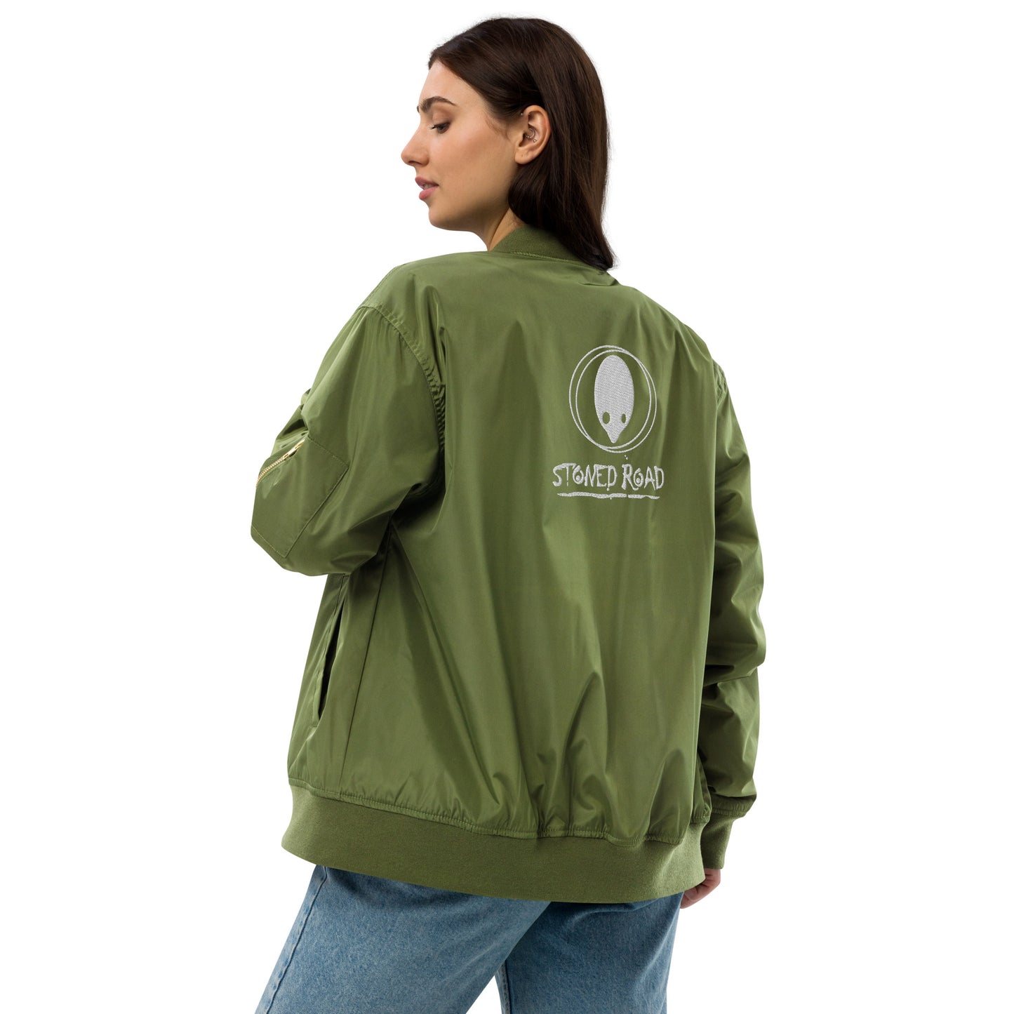 Stoned Road recycled bomber