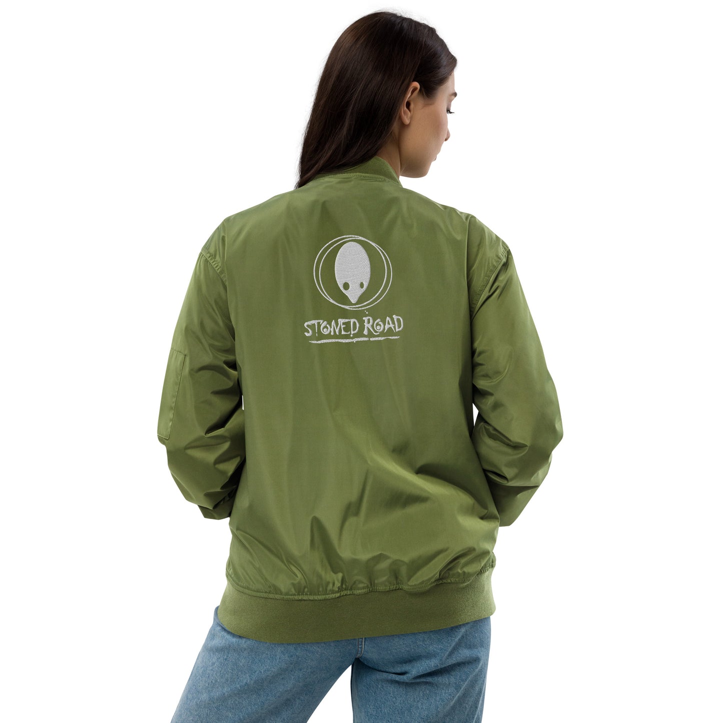 Stoned Road recycled bomber