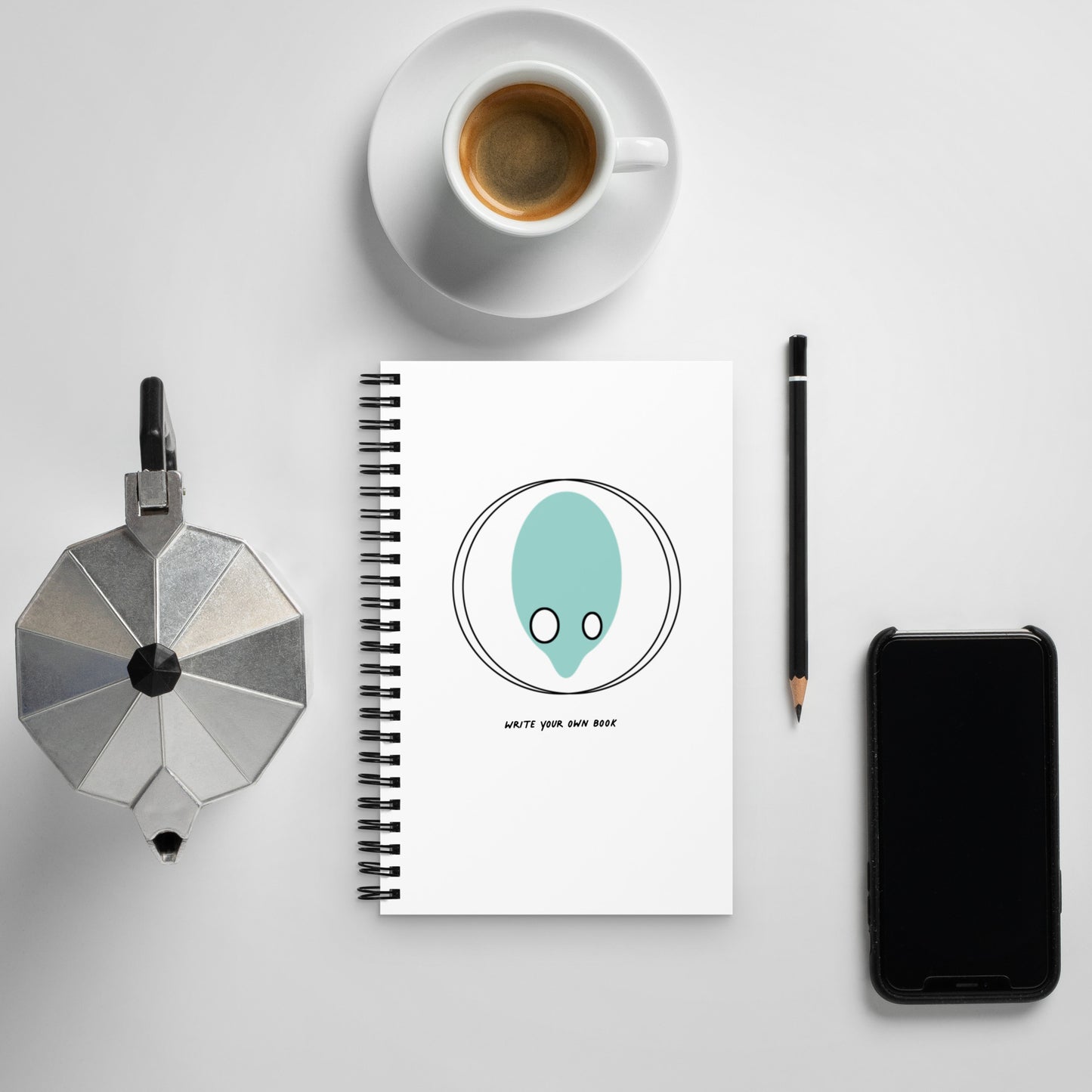 Write your story - Writers Canvas (Notebook)